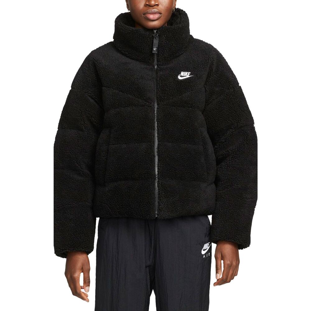 Nike Women’s Sportswear Therma-FIT City Series Downfill Jacket Black Size Small
